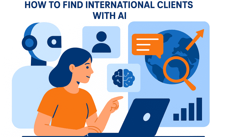 How to Find International Clients with Artificial Intelligence